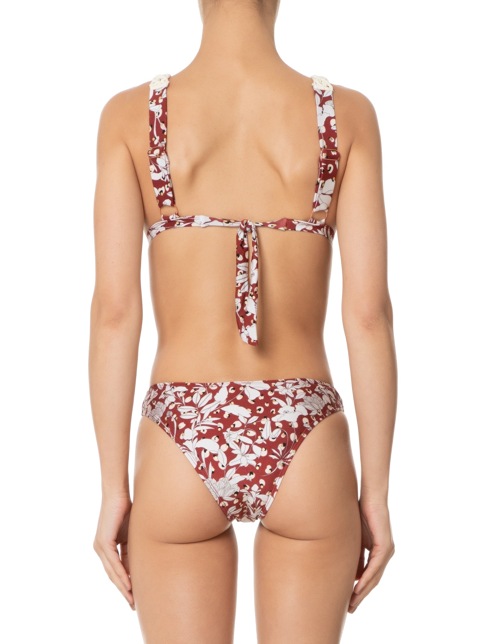 Maiô Engana Mamãe Floral Vermelho Mktbeach