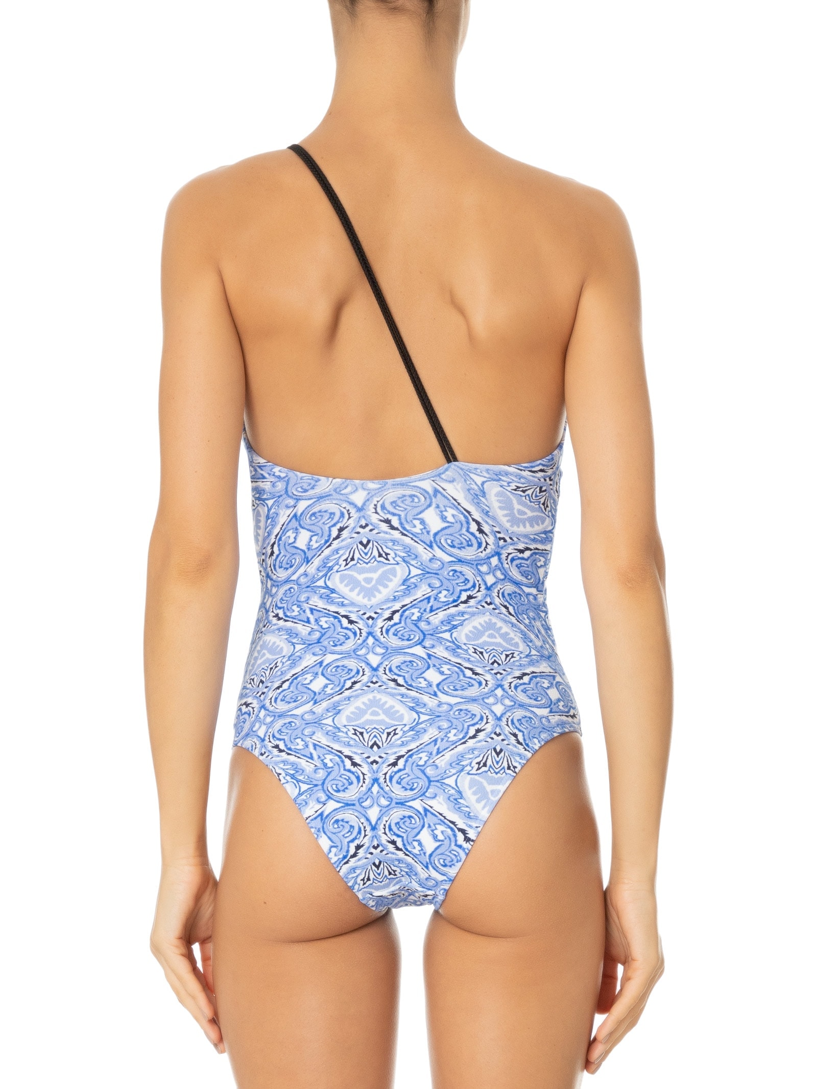 Maiô Especial Estampado Azul Água Doce