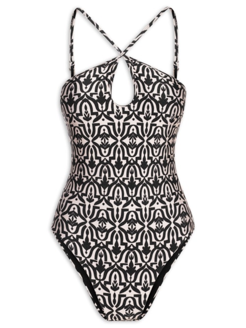 Maiô Estampado – Preto
