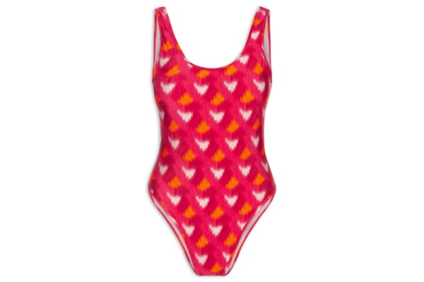 Maiô Estampado - Rosa