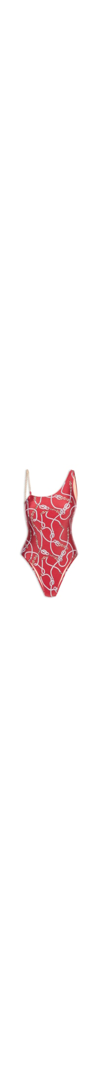 Maiô Estampado - Vermelho