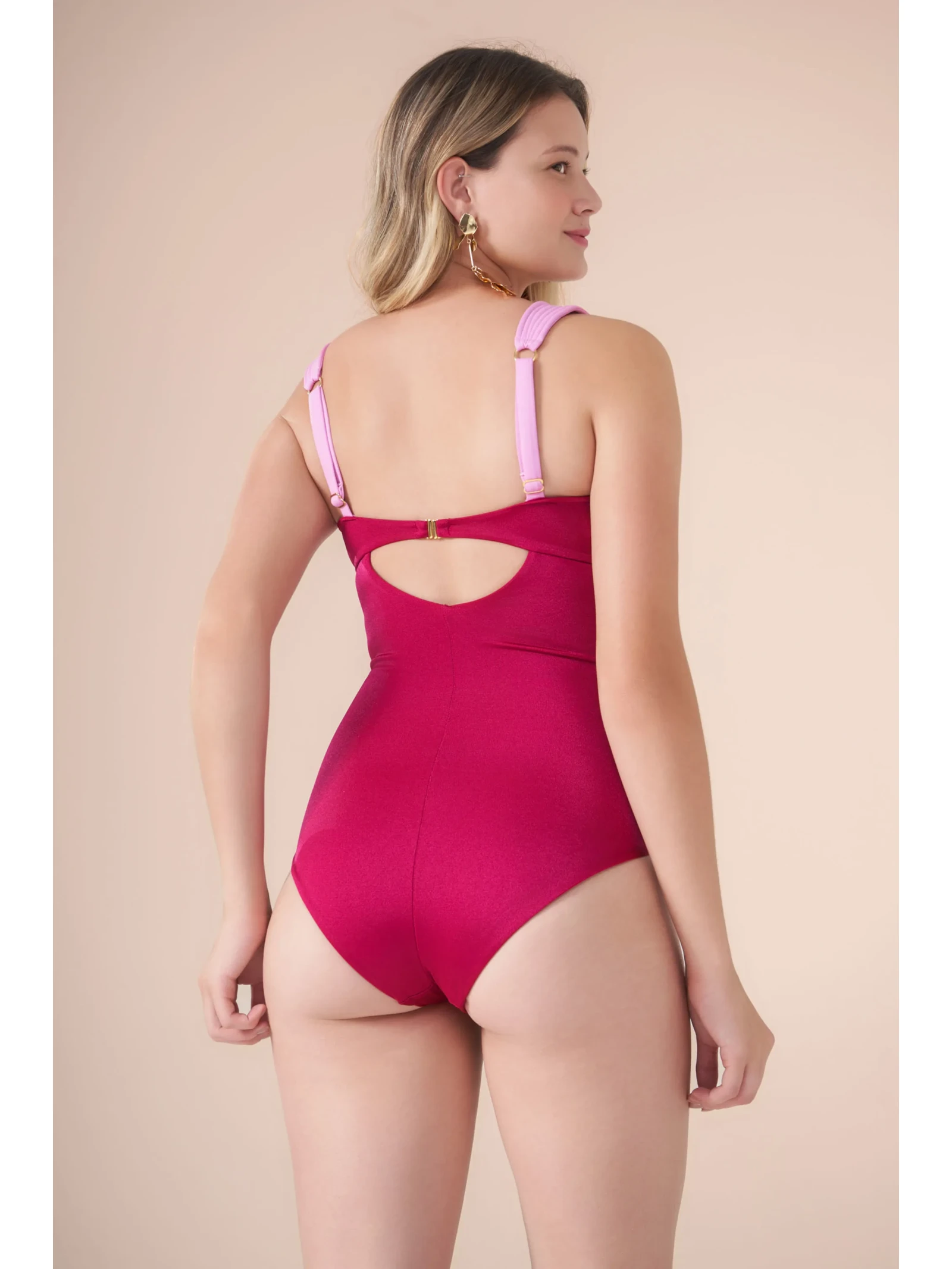 Maiô Falésias Fabi Cereja Suntime