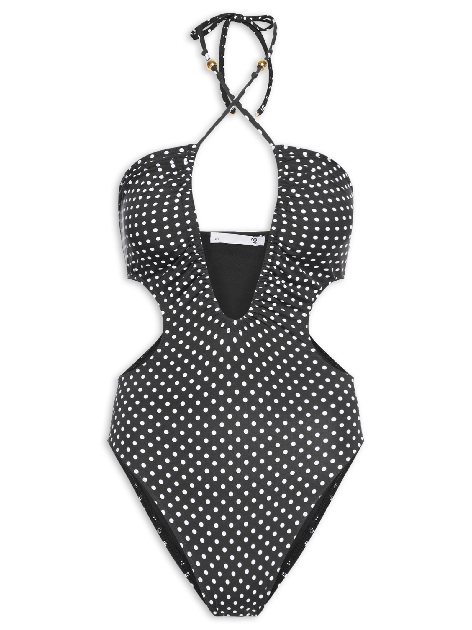 Maiô Feminino Com Decote Profundo Preto '2Essential