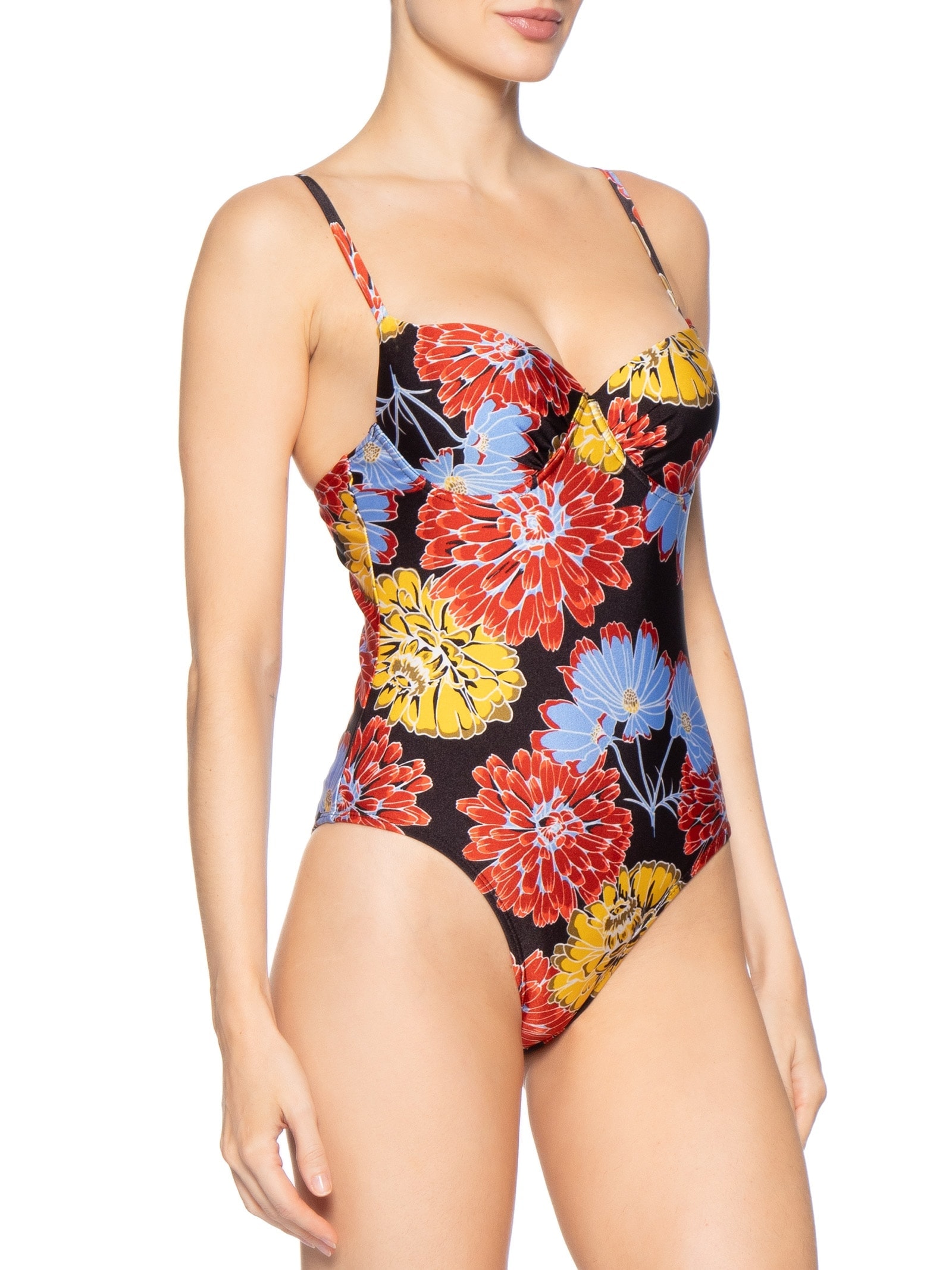 Maiô Feminino Estampado Preto Mktbeach