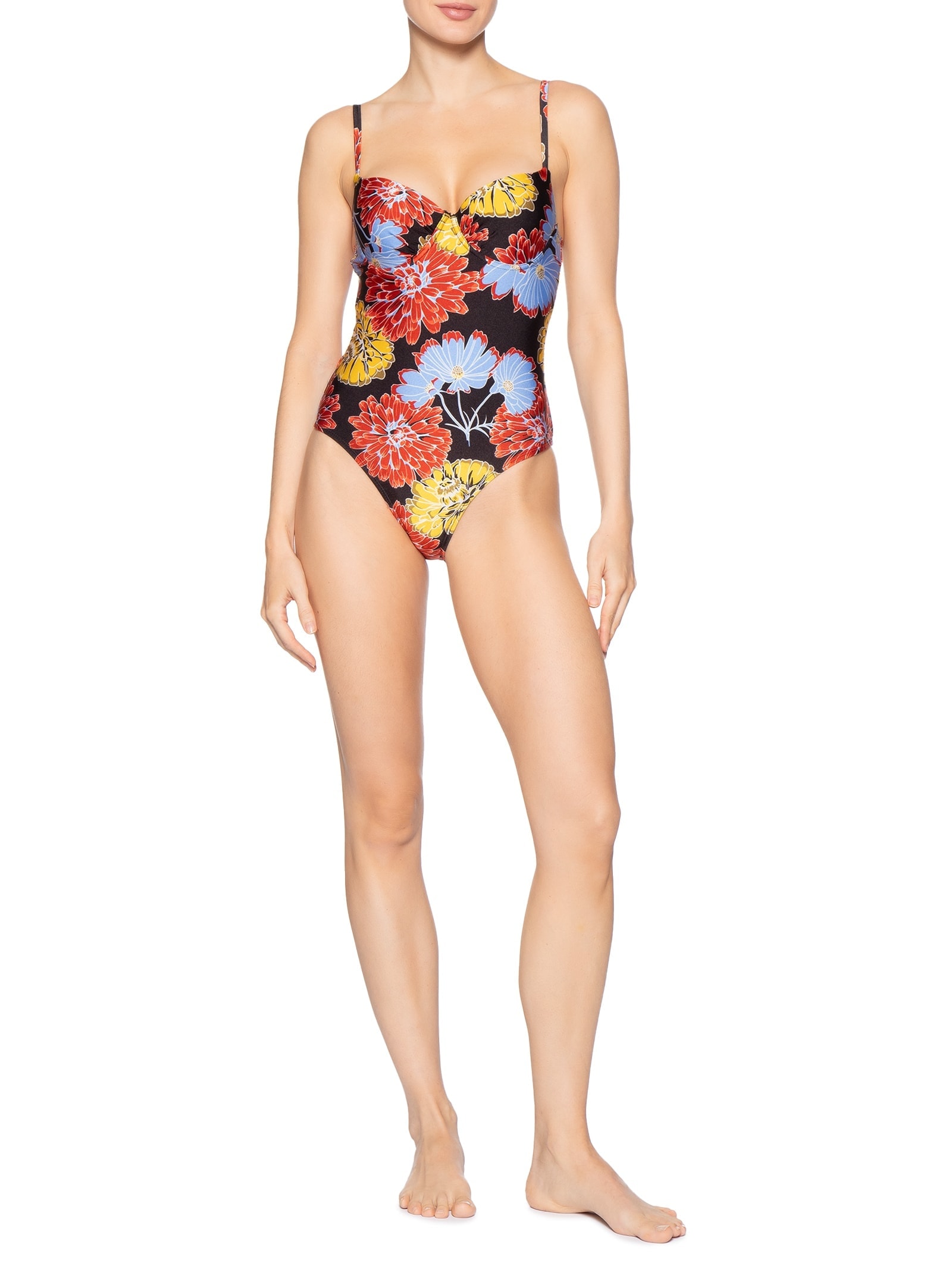 Maiô Feminino Estampado Preto Mktbeach