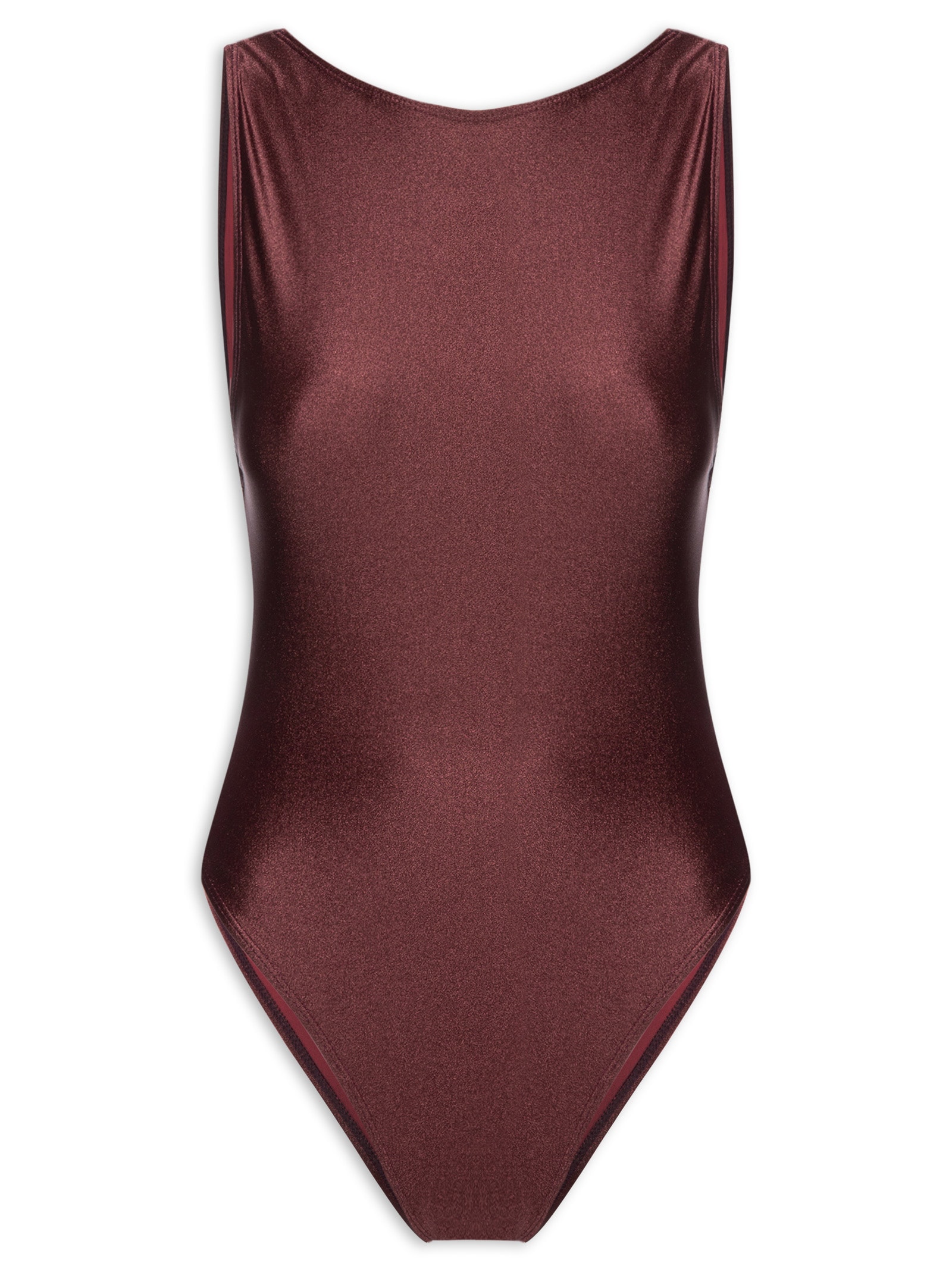 Maiô Feminino Regata Com Decote Costas Vermelho '2Essential