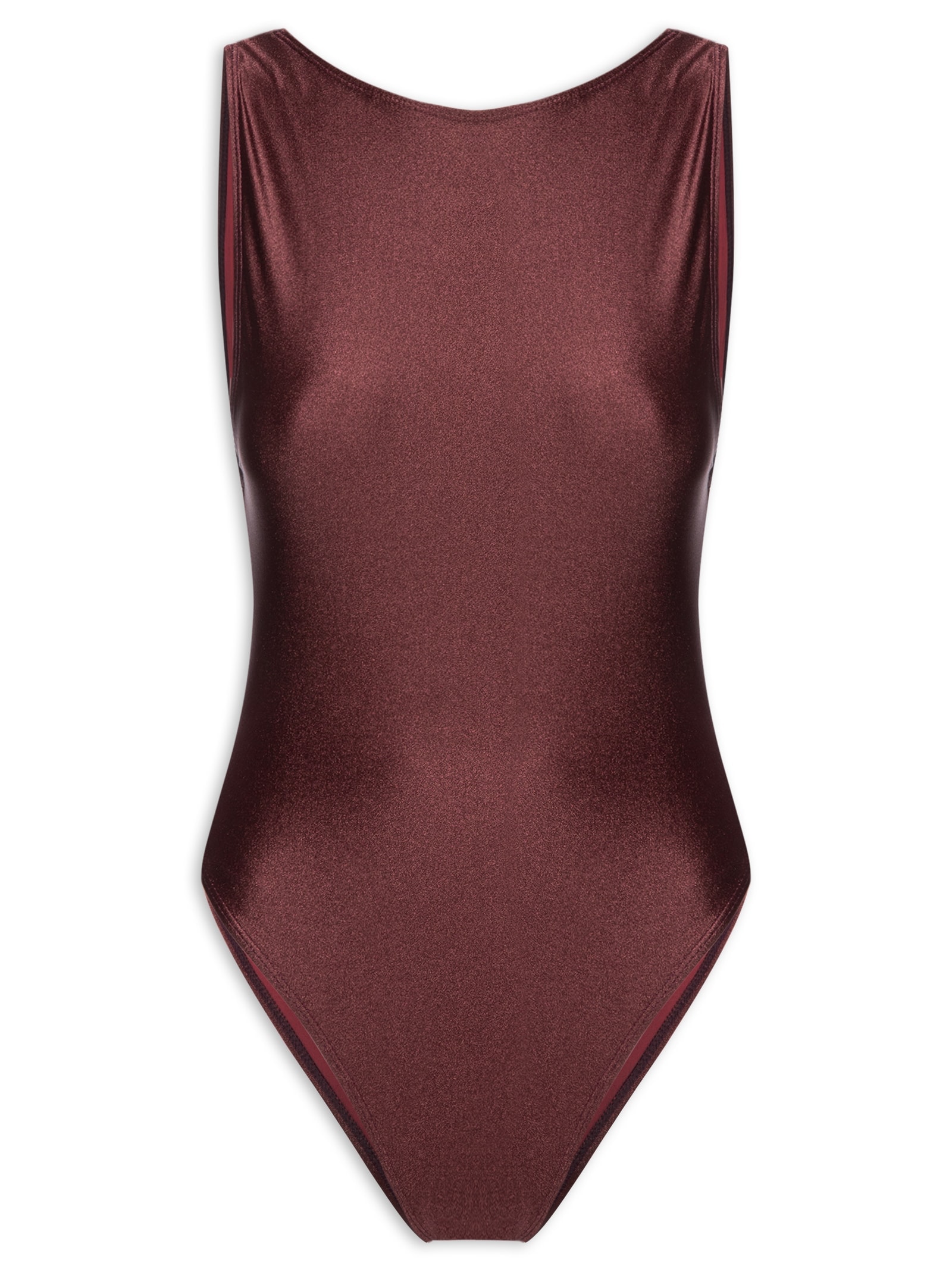 Maiô Feminino Regata Com Decote Costas Vermelho '2Essential