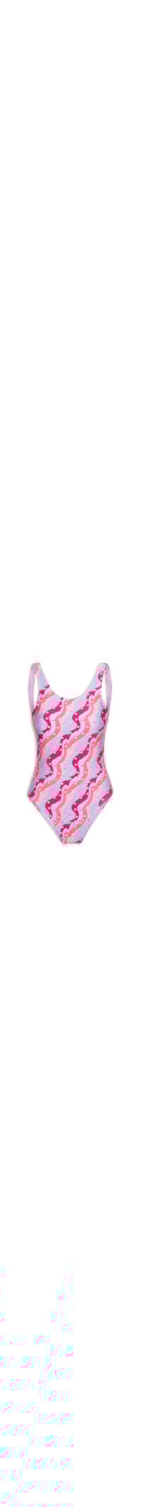 Maiô Frente Única - Rosa