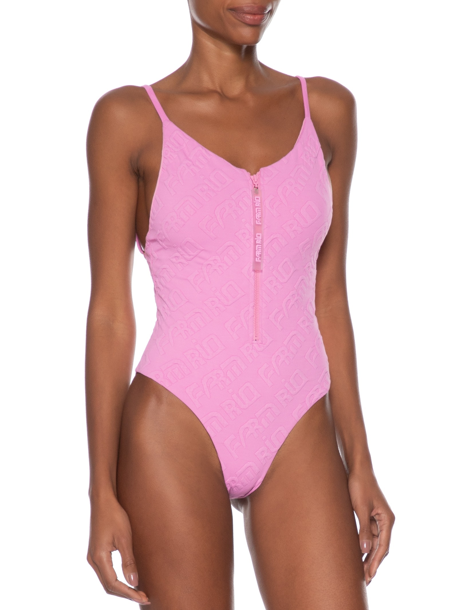 Maio Jacquard Rosa Farm Praia