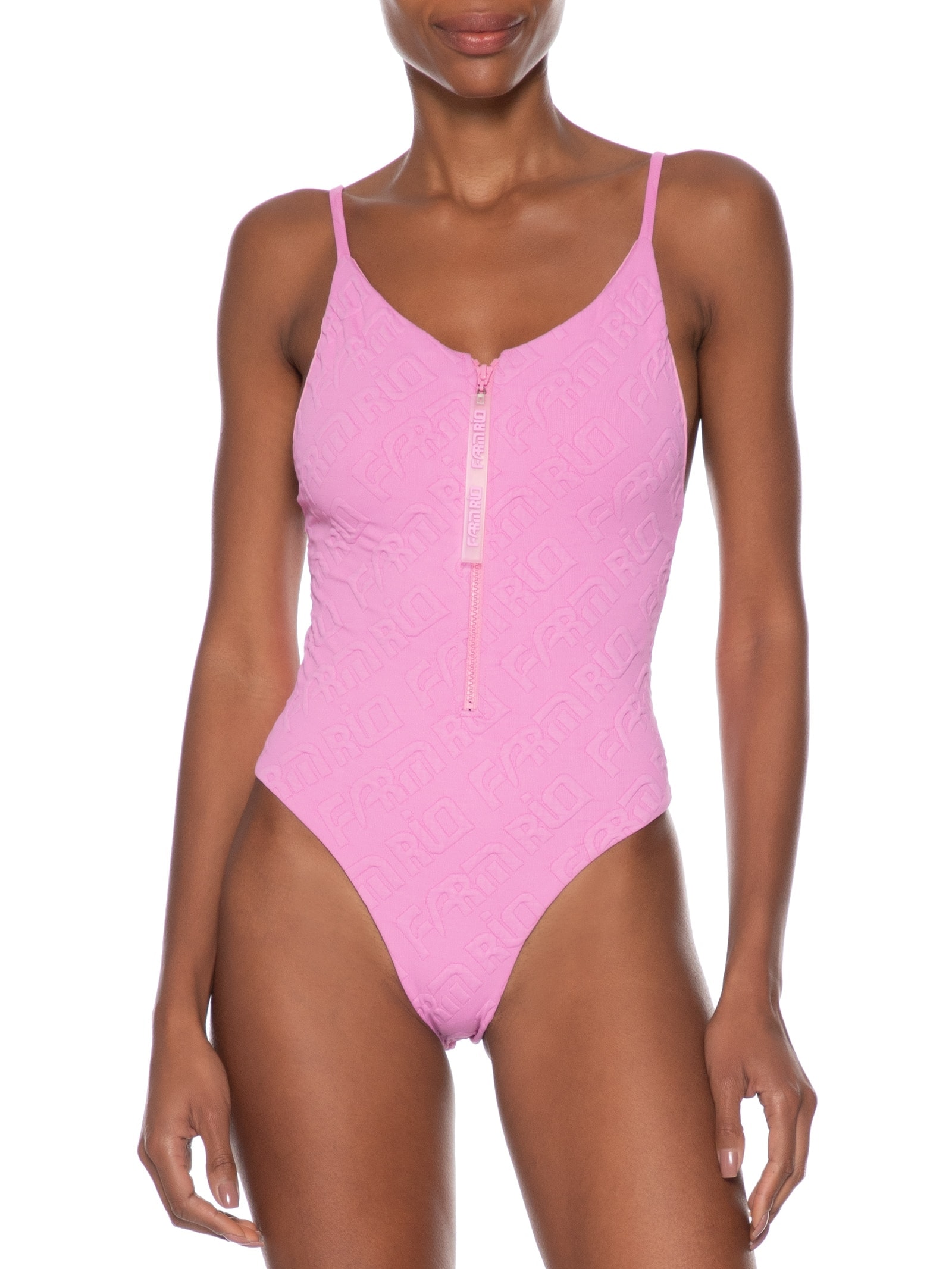 Maio Jacquard Rosa Farm Praia