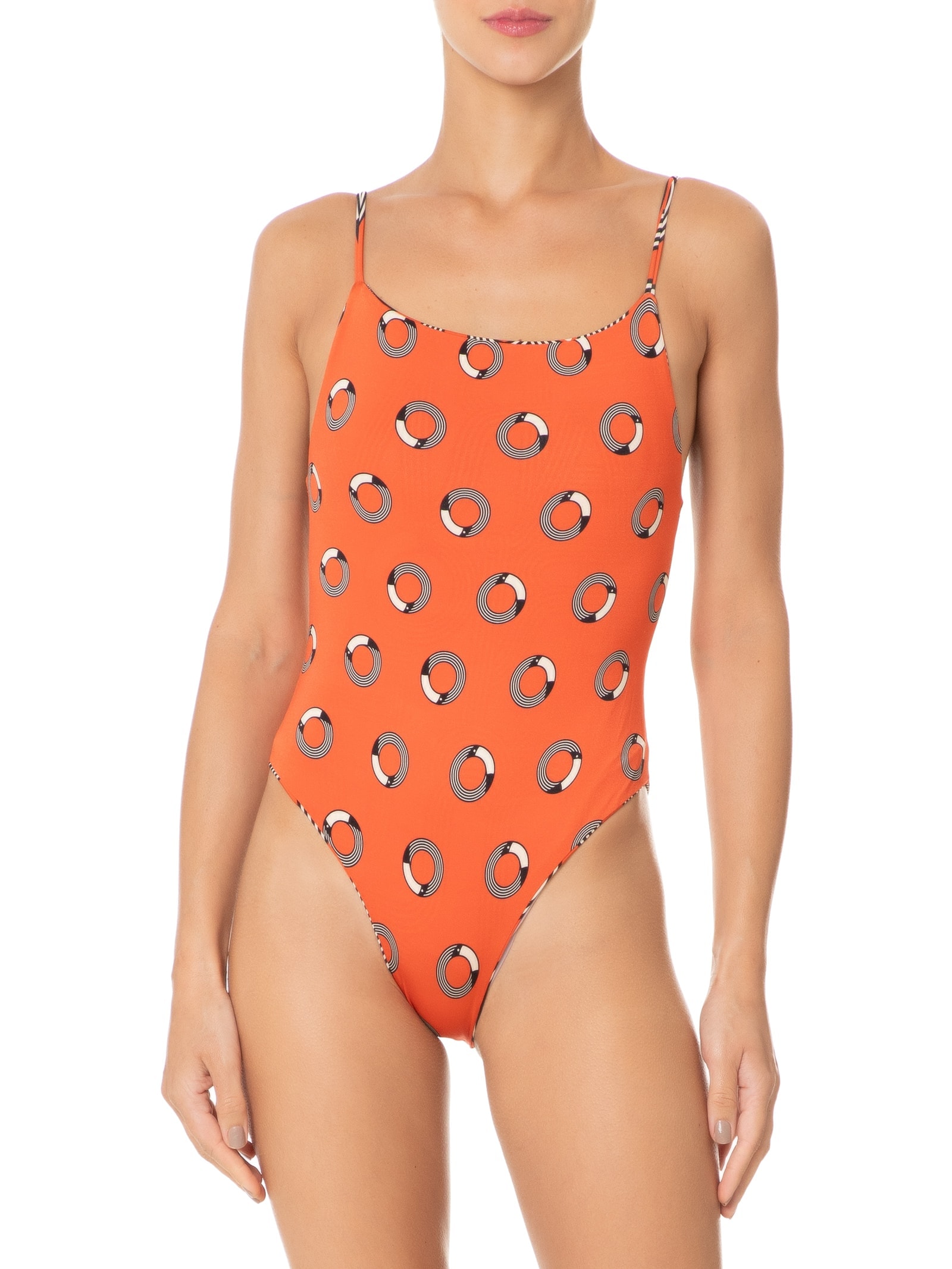 Maiô Logotipo Vermelho Farm Praia