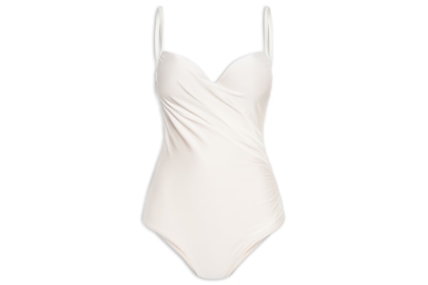 Maiô Meia Taça Liso - Off White