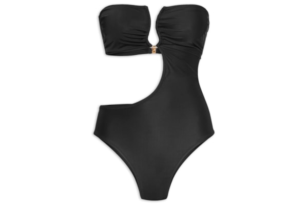 Maiô Metal Ouro - Preto