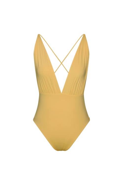 maiô nina amarelo sol