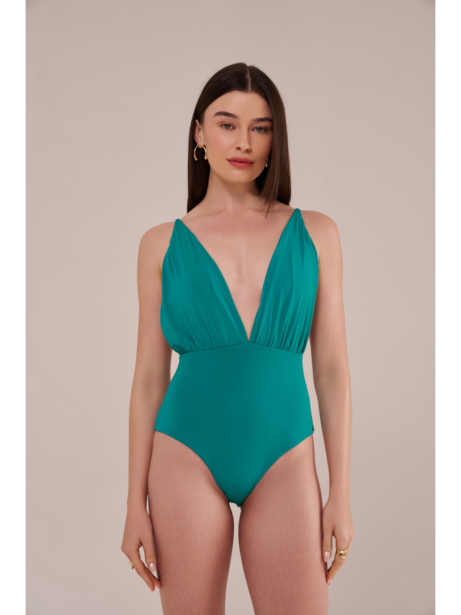 maiô nina verde Suntime