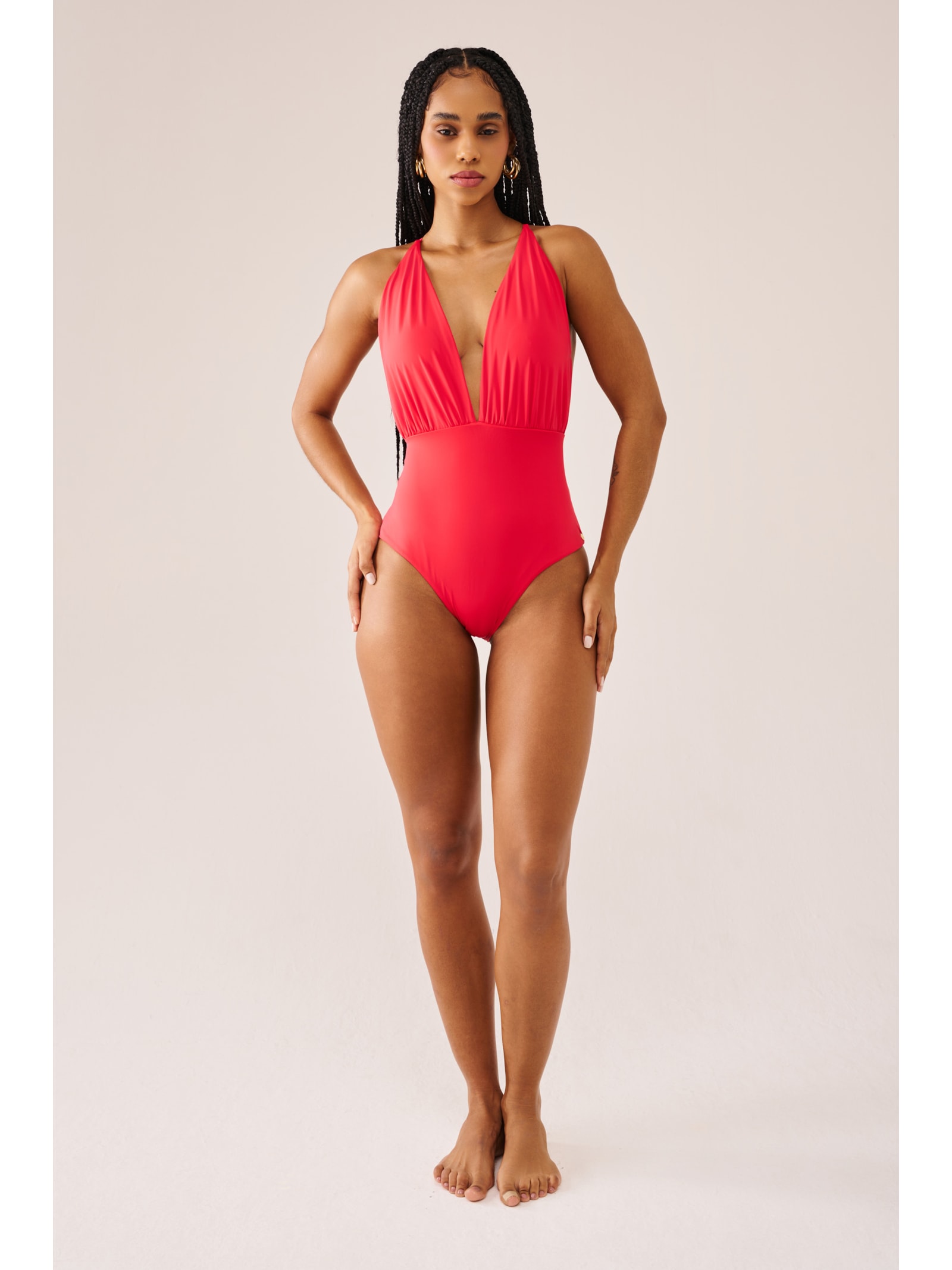 Maiô Nina Vermelho Suntime