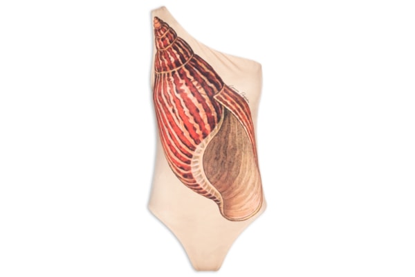 Maiô Ombro Único - Bege