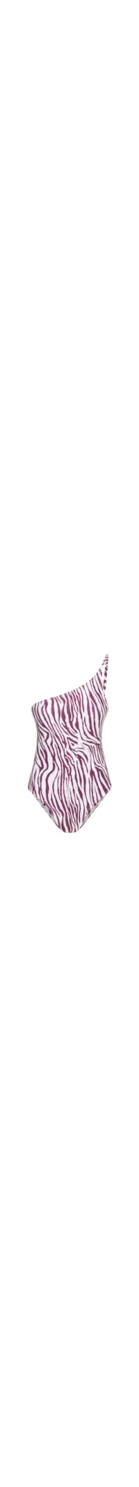Maiô Ombro Único Estampado - Animal Print