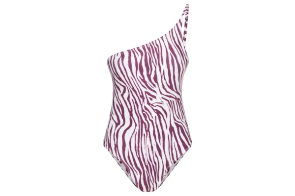 Maiô Ombro Único Estampado - Animal Print