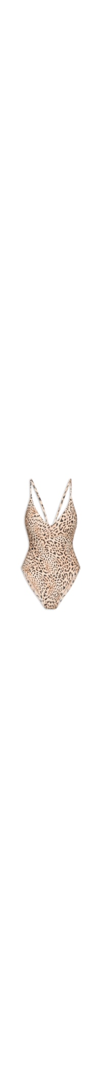 Maiô Onça Trança - Animal Print