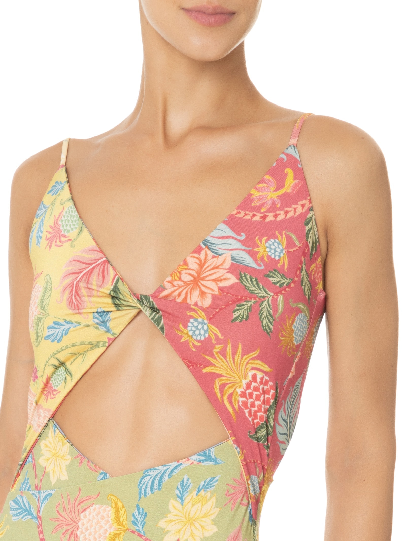 Maiô Patch Double Amalfi Amarelo Farm Praia