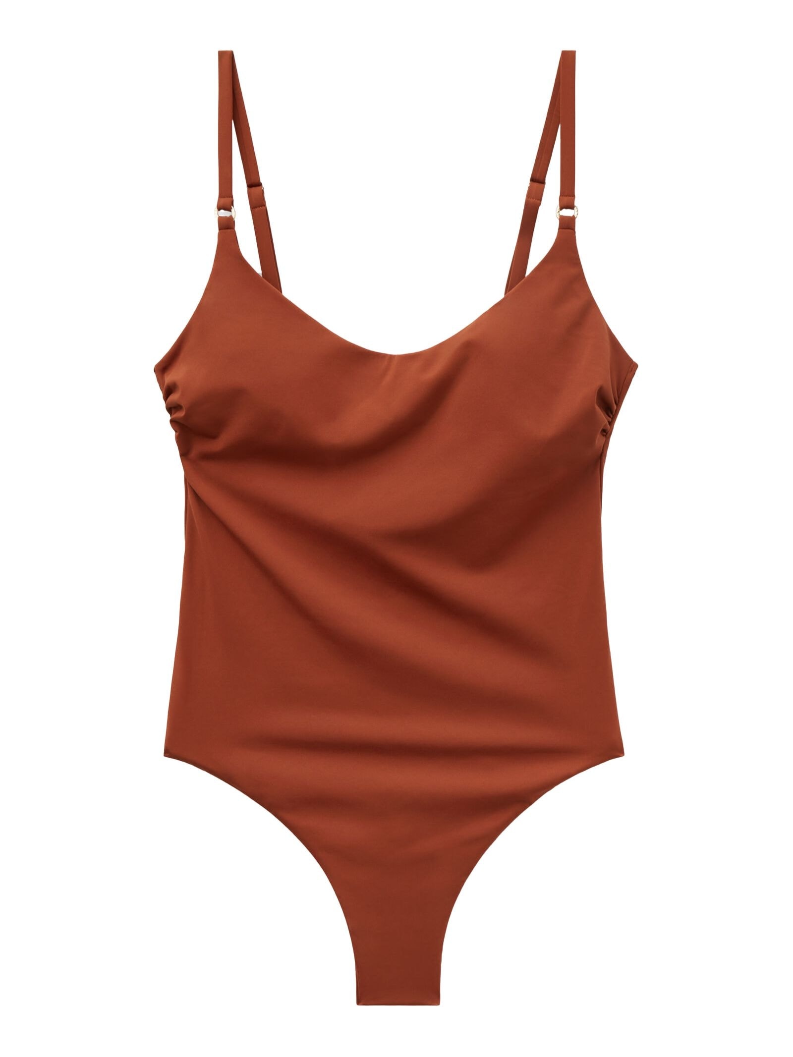 Maiô Premium Fit Marrom Calzedonia
