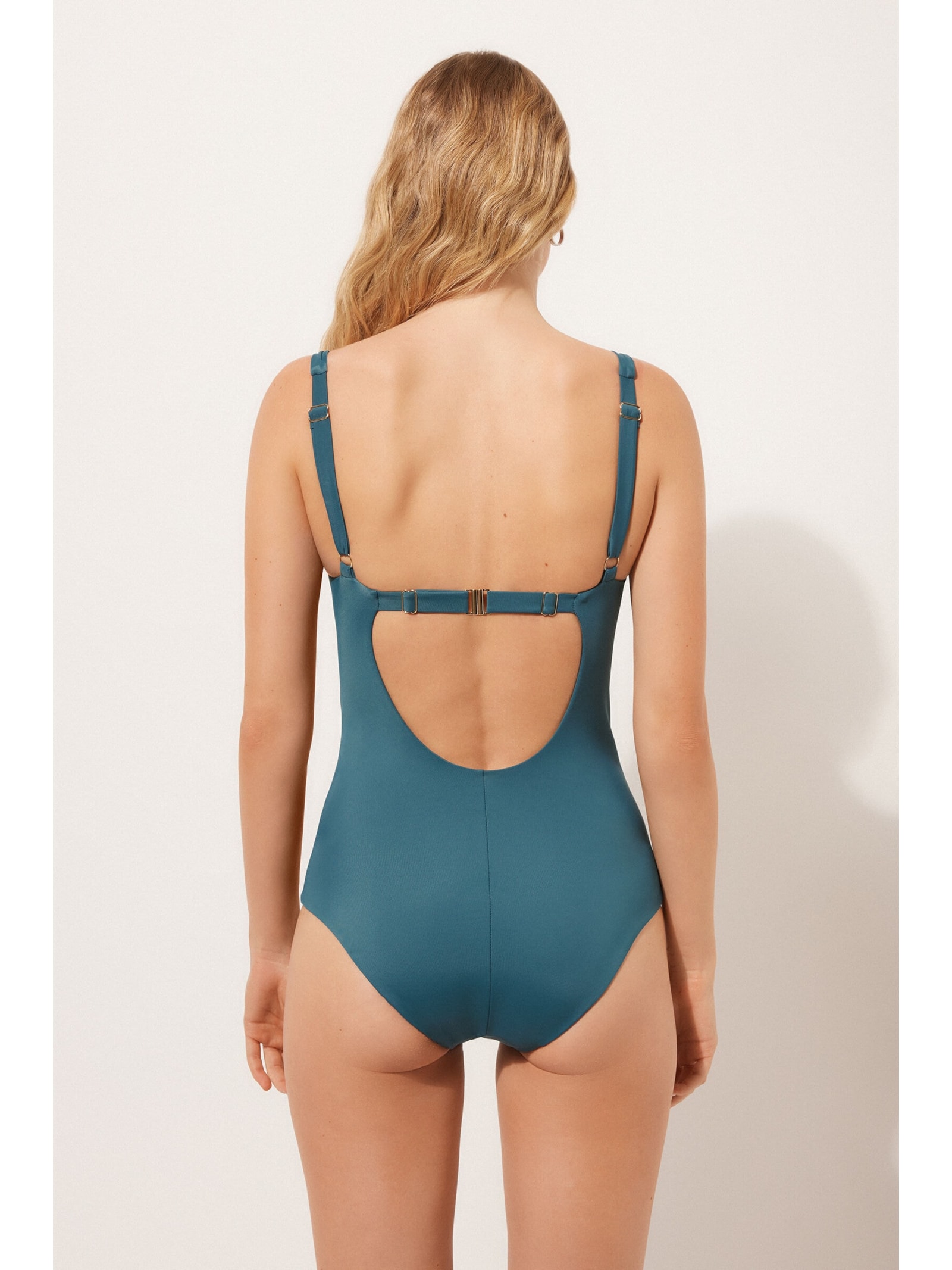 Maiô Scultura Azul Calzedonia