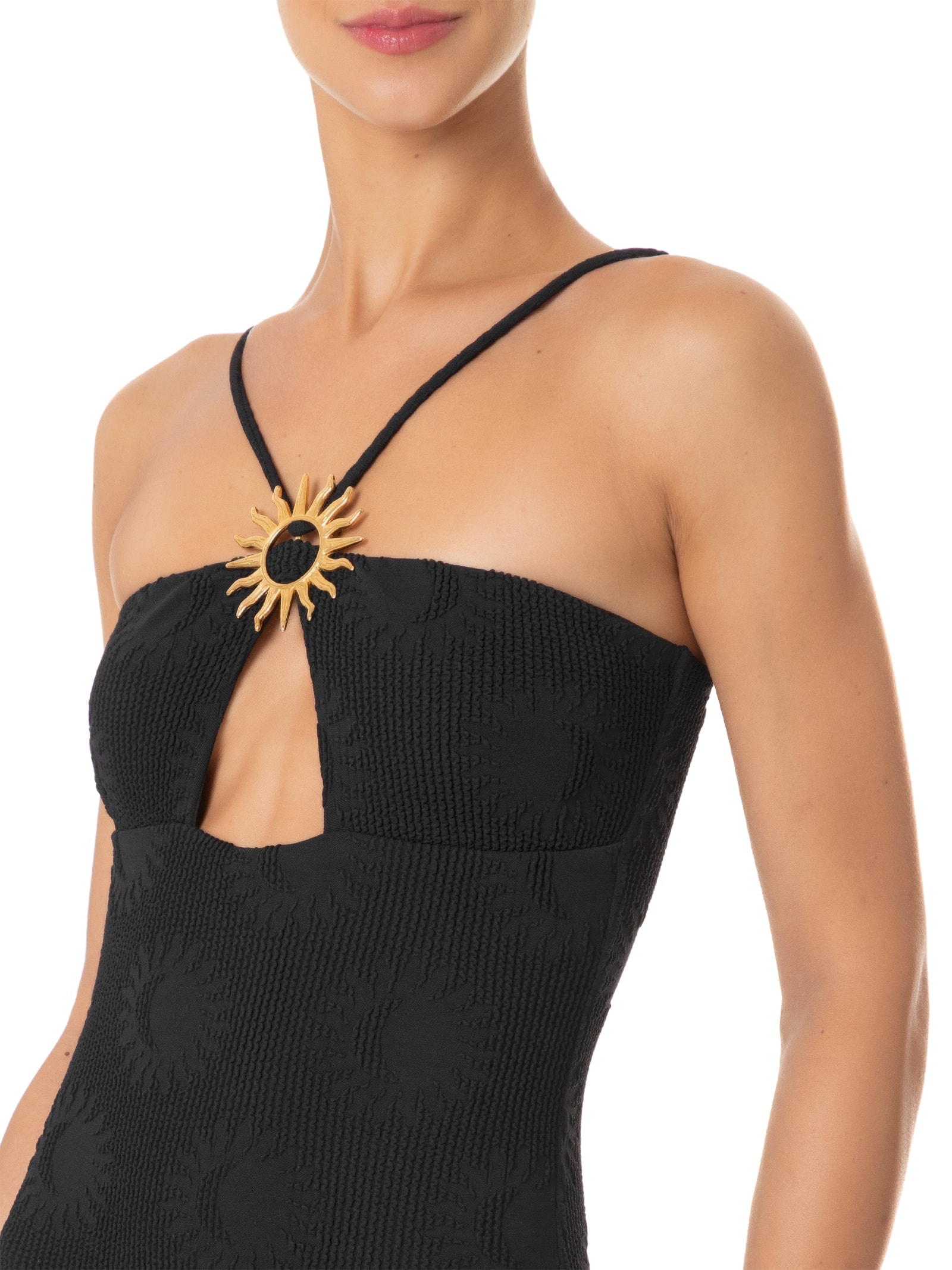 Maiô Sol Maré De Sol Preto Farm Praia