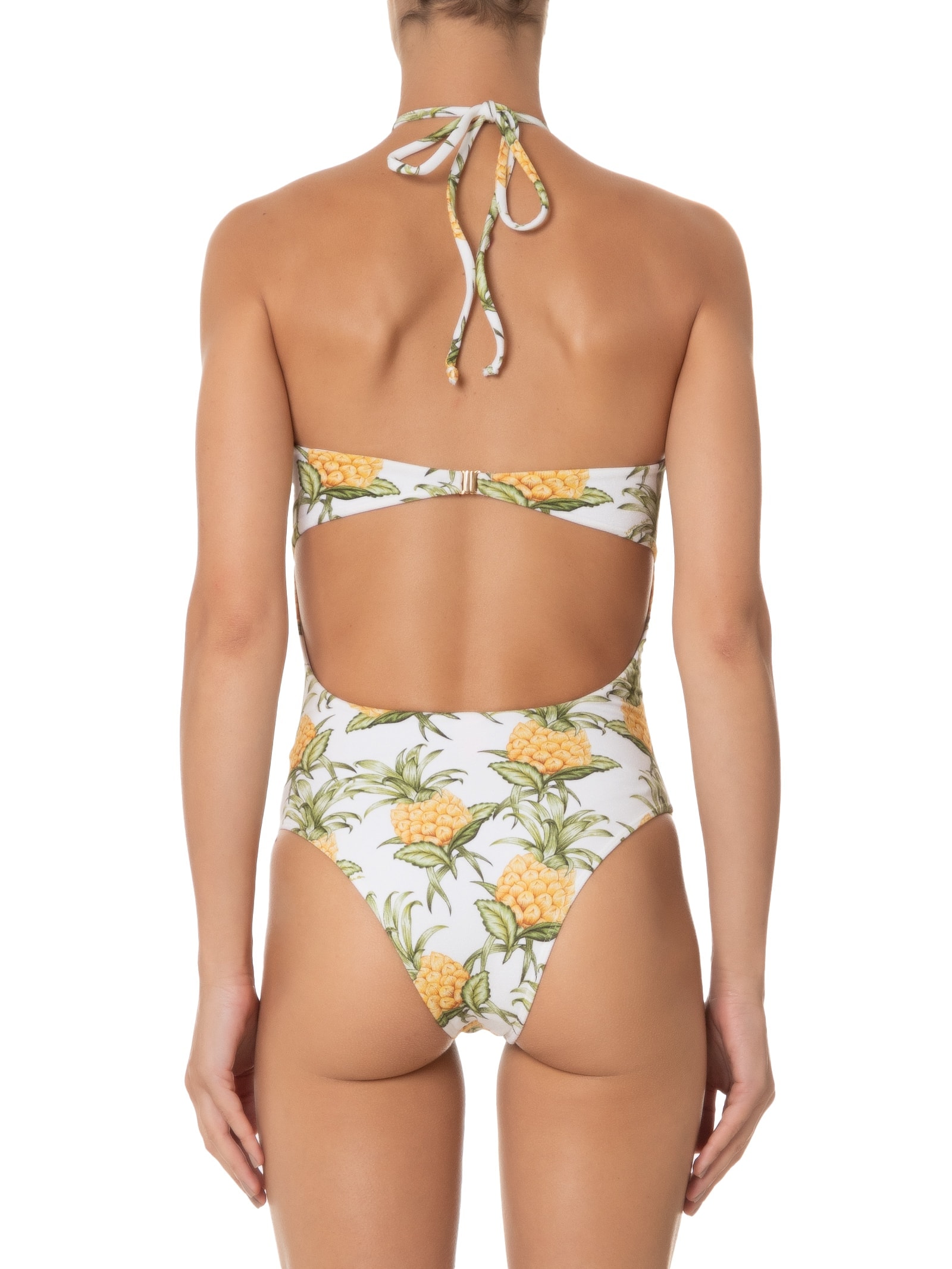 Maiô Suco De Abacaxi Branco Farm Praia