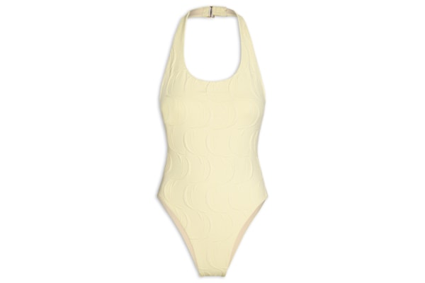 Maiô Textura Peixe - Amarelo