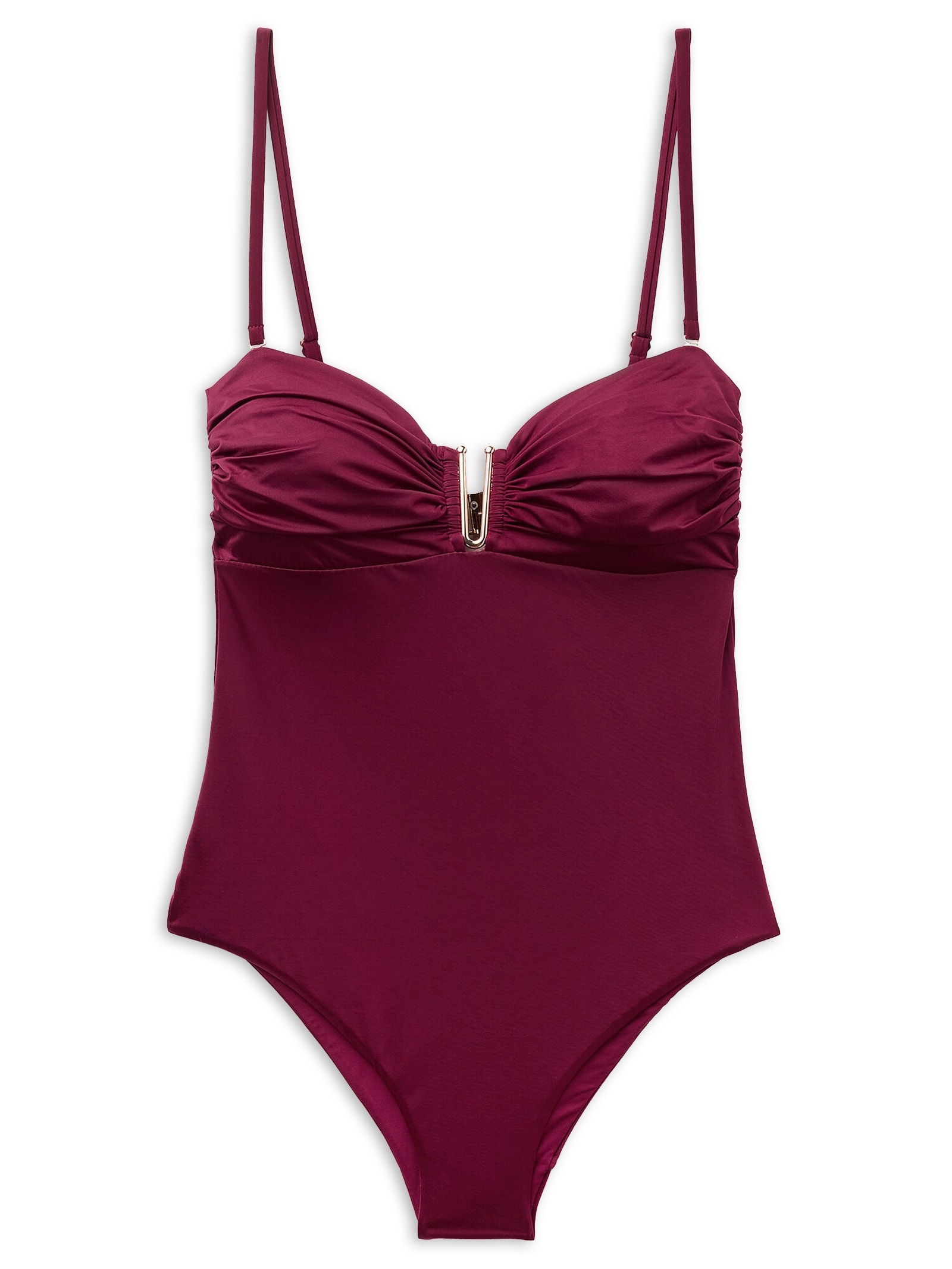 Maiô Timeless Diva Bordô Calzedonia