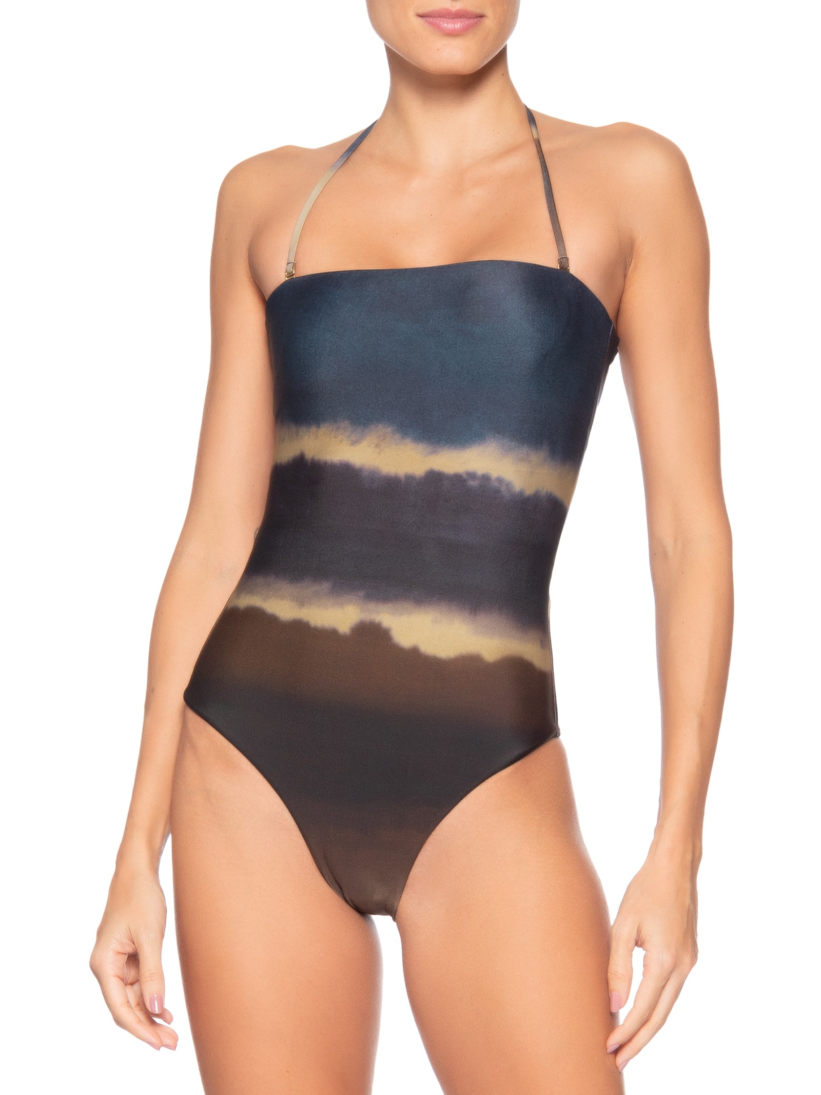 Maiô Tomara Que Caia Estampado Panô Marrom Cia Marítima