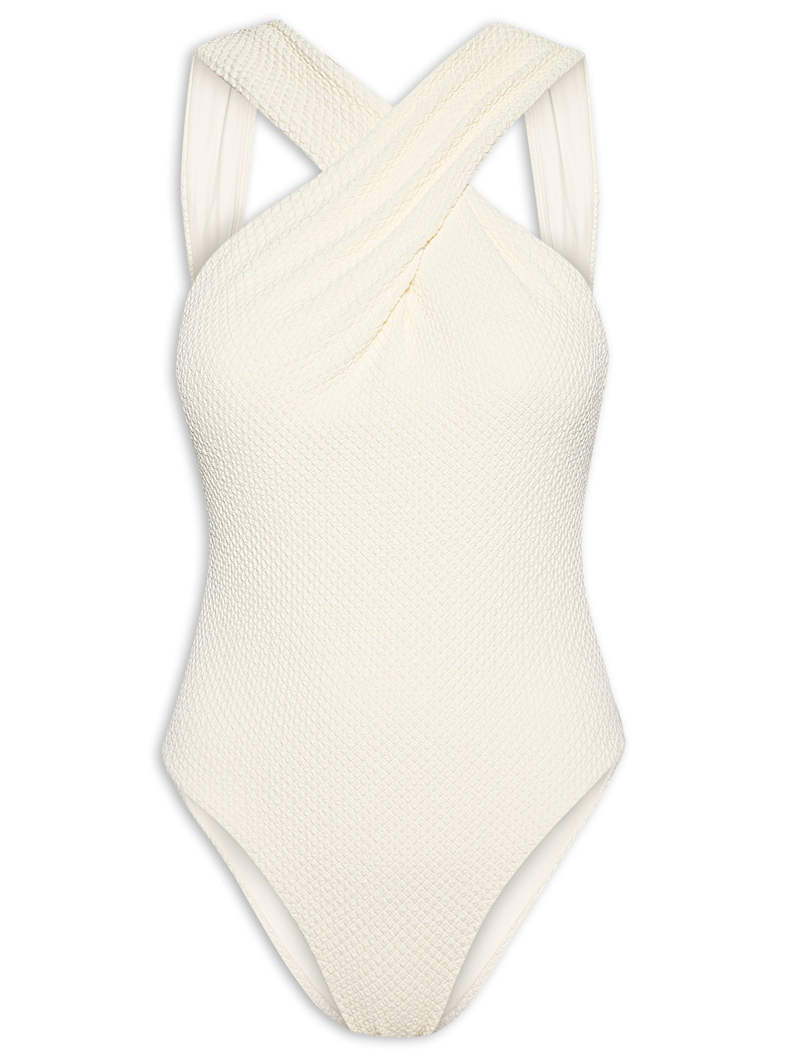 Maiô Transpassado Liso Off White Cia Marítima