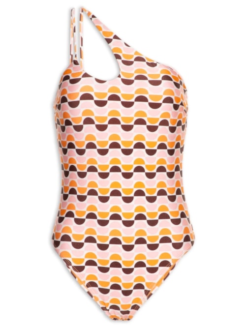 Maiô Um Ombro Só – Laranja