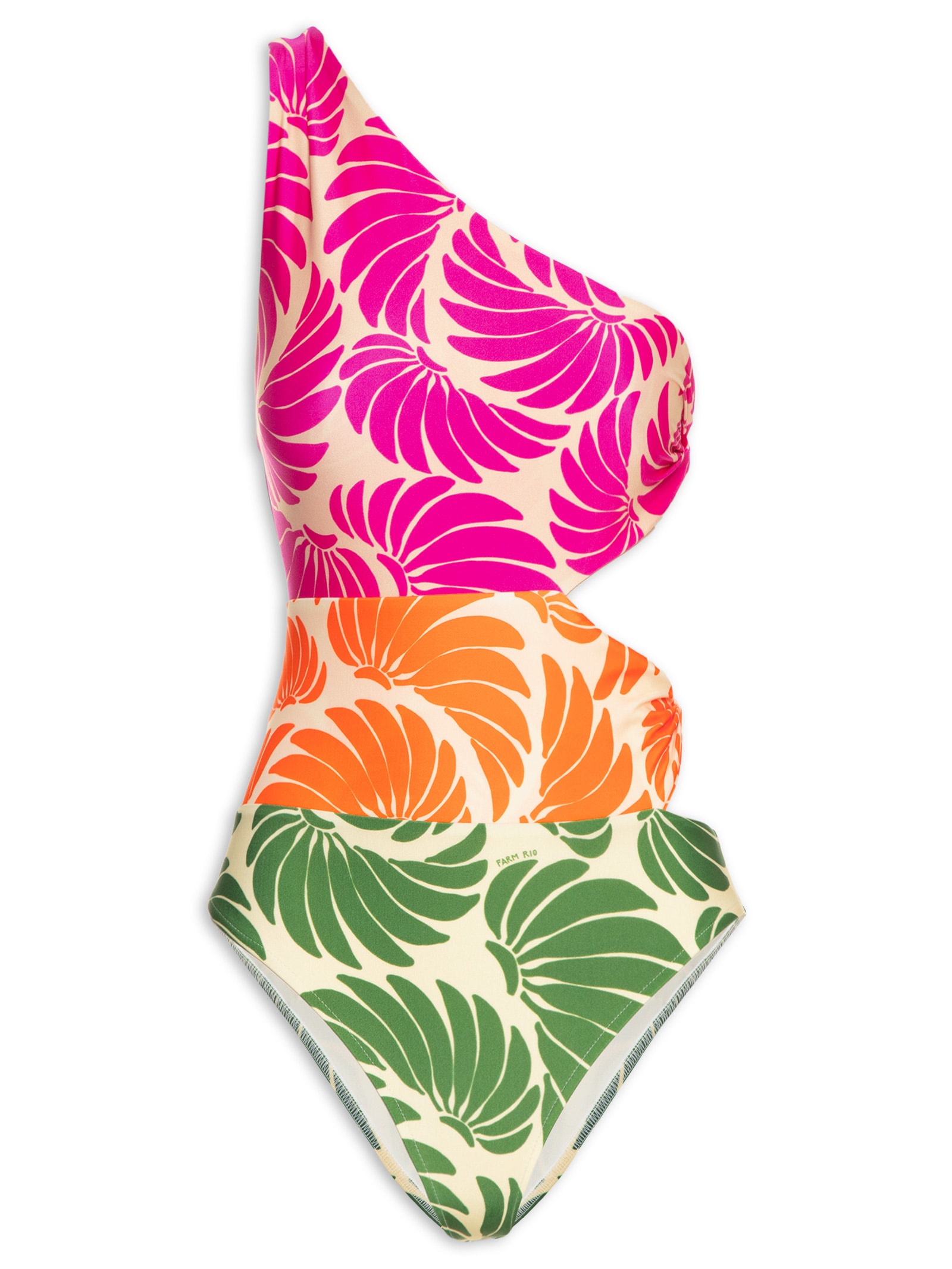 Maiô Voo De Banana Rosa Farm Praia