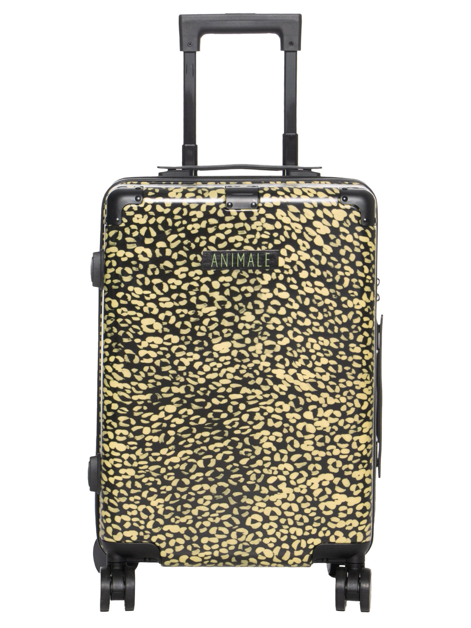 Mala De Bordo Onça Tinta Bege Animale