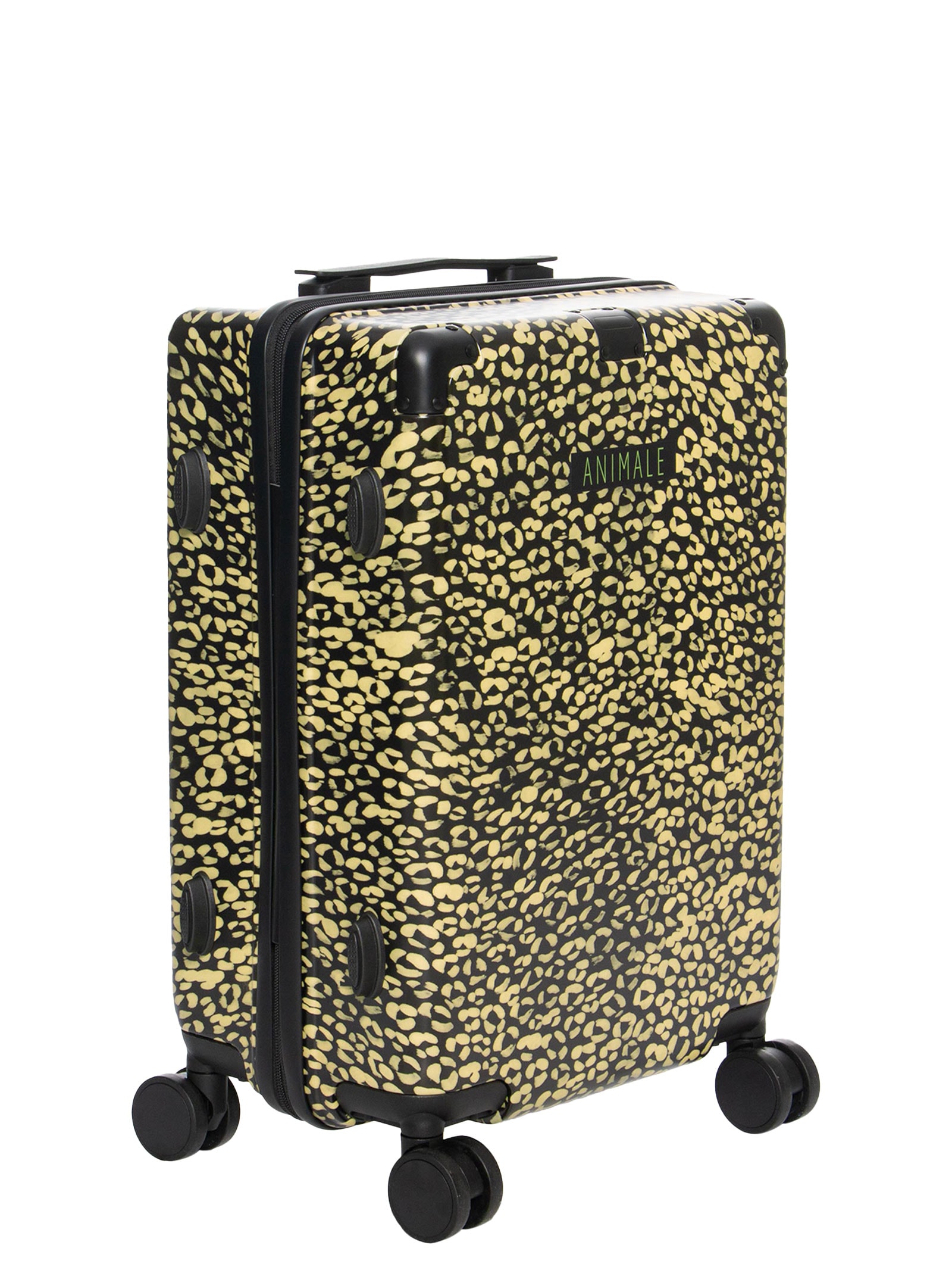 Mala De Bordo Onça Tinta Bege Animale