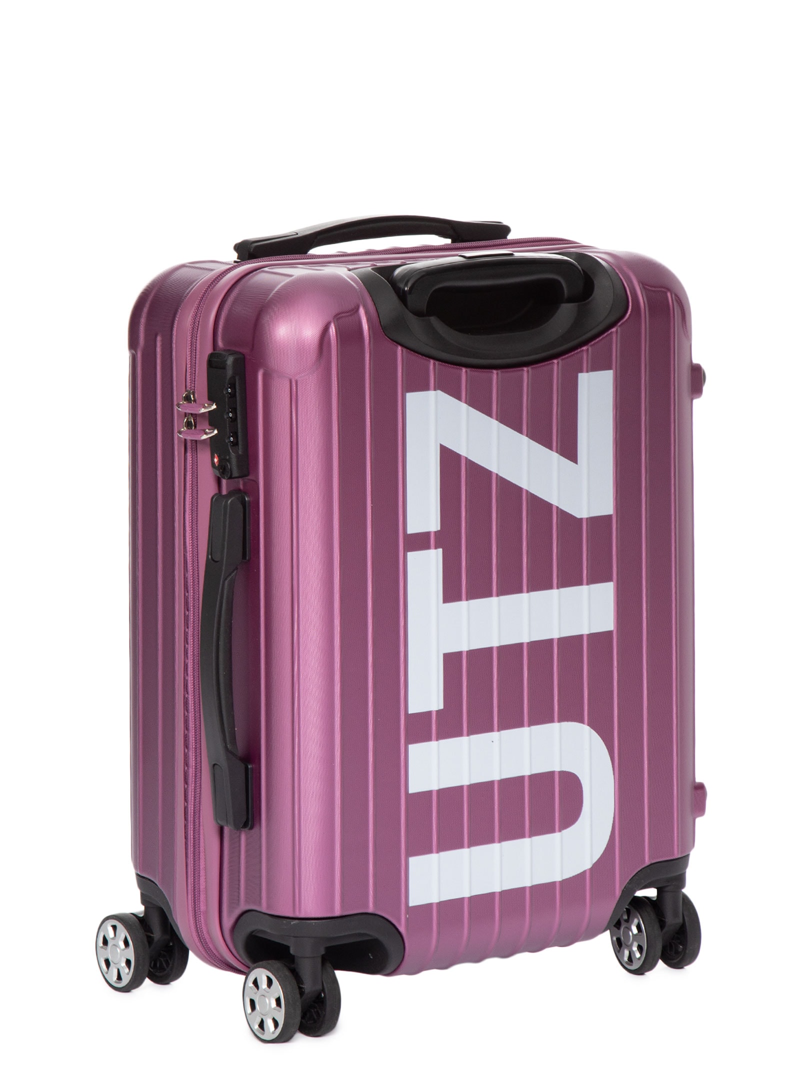 Mala Feminina De Viagem Grande PVC New Dots Rosa Schutz