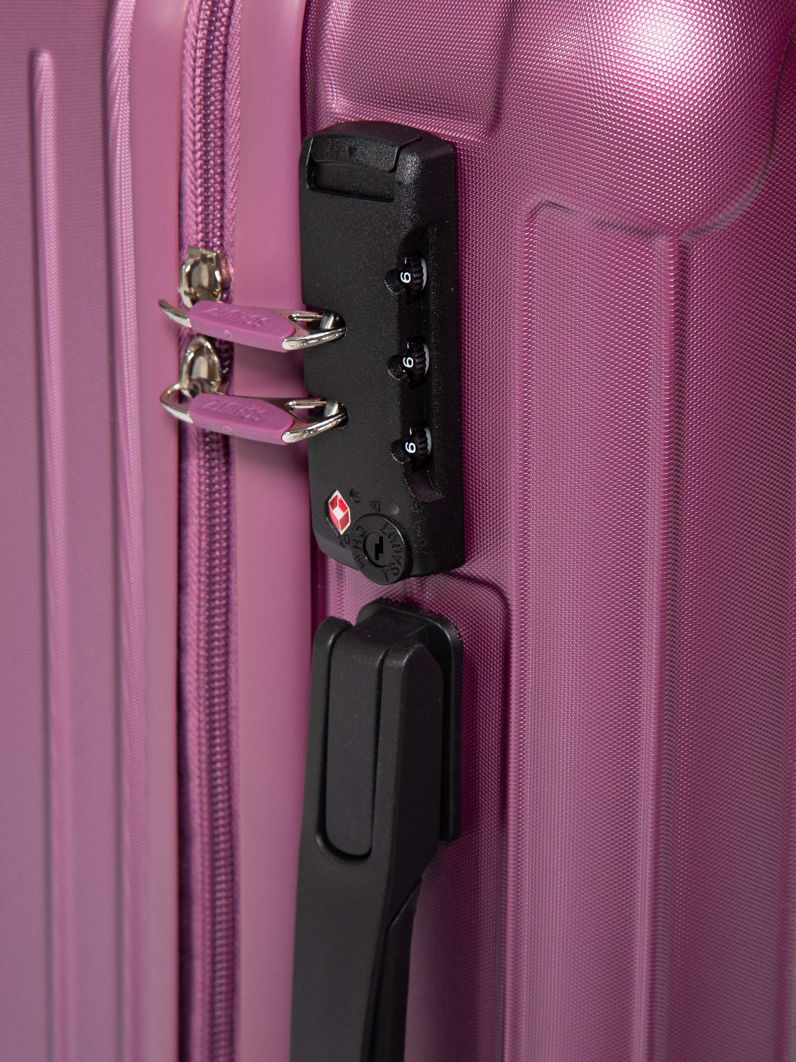 Mala Feminina De Viagem Grande PVC New Dots Rosa Schutz