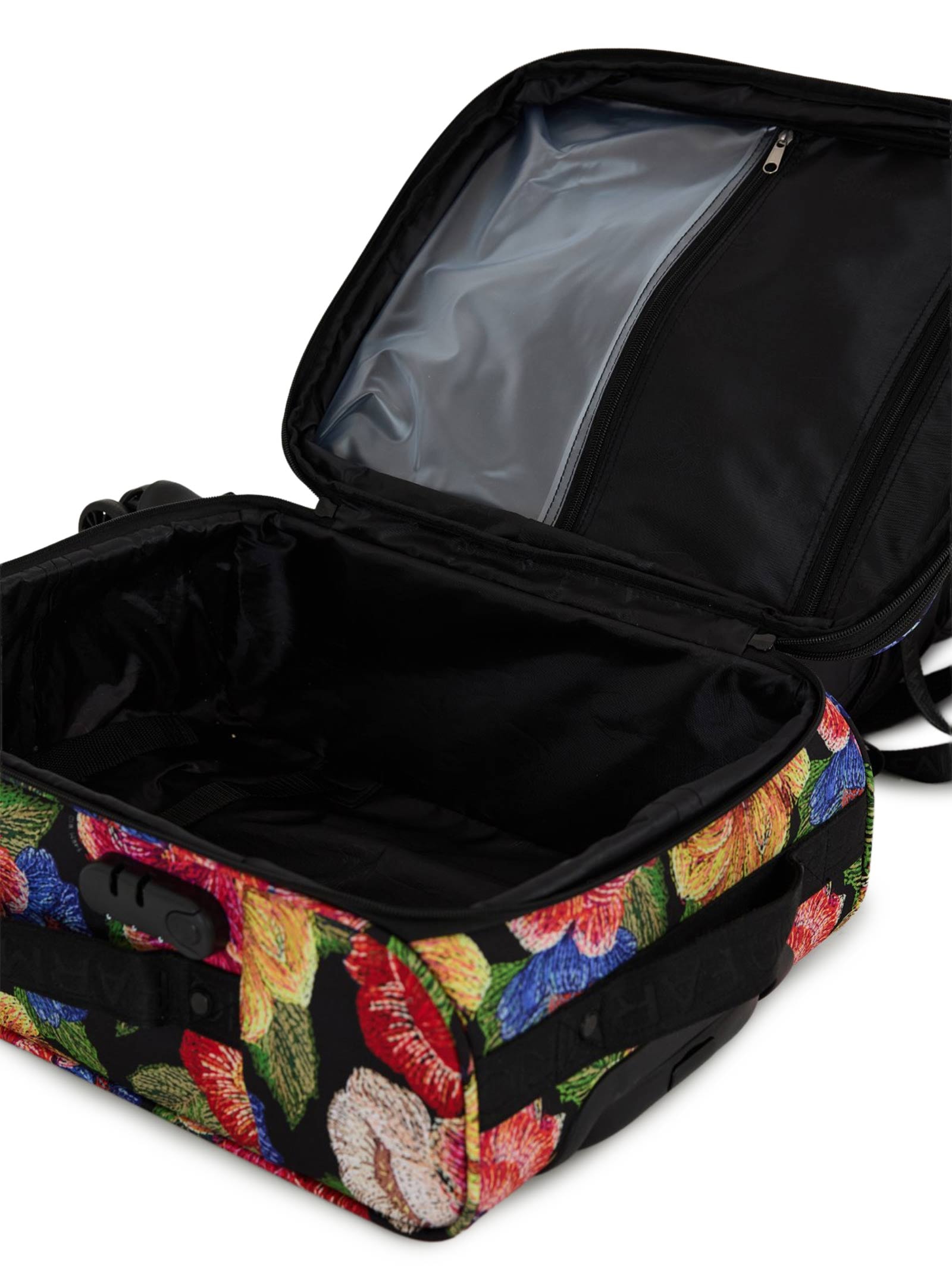 Mala Feminina Me Leva G Floral Paraiso Preto Farm Etc