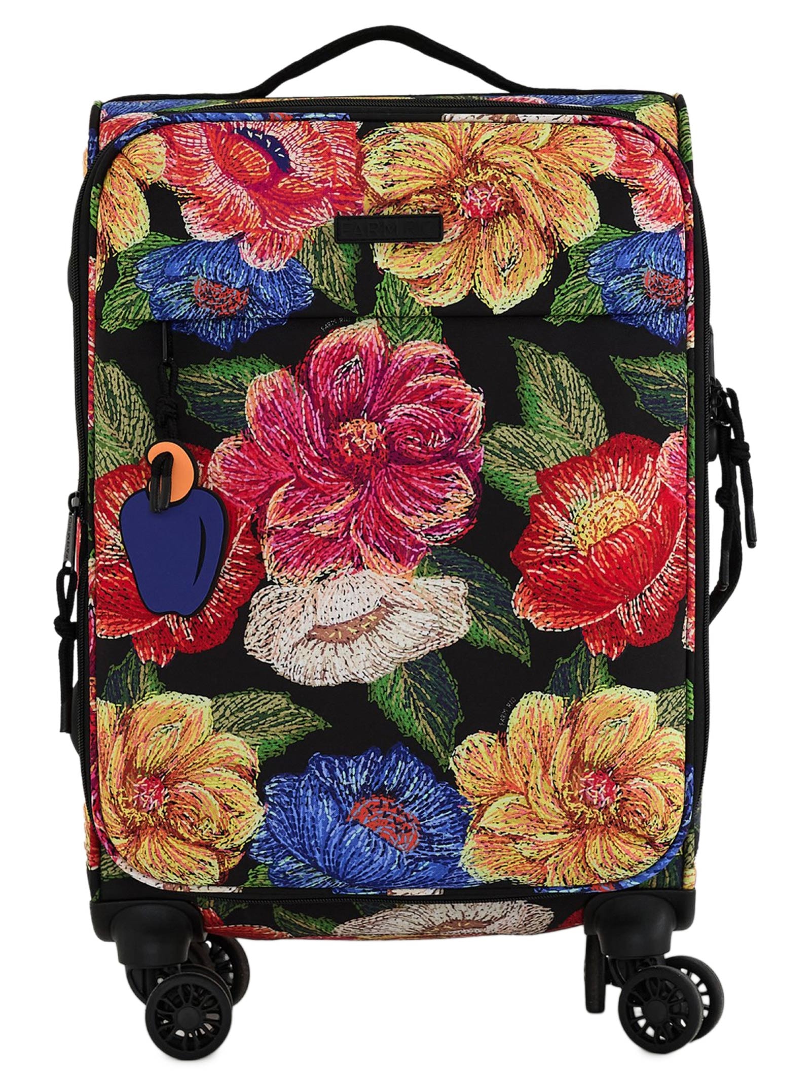 Mala Feminina Me Leva G Floral Paraiso Preto Farm Etc