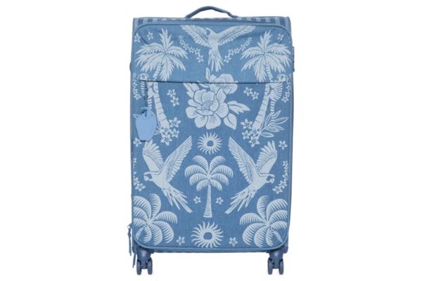 Mala Feminina Me Leva G Lenço Tropical - Azul