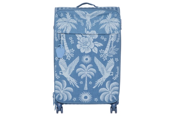 Mala Feminina Me Leva G Lenço Tropical - Azul