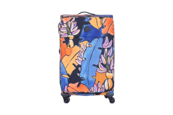 Mala Feminina Me Leva M Banana Flora - Azul