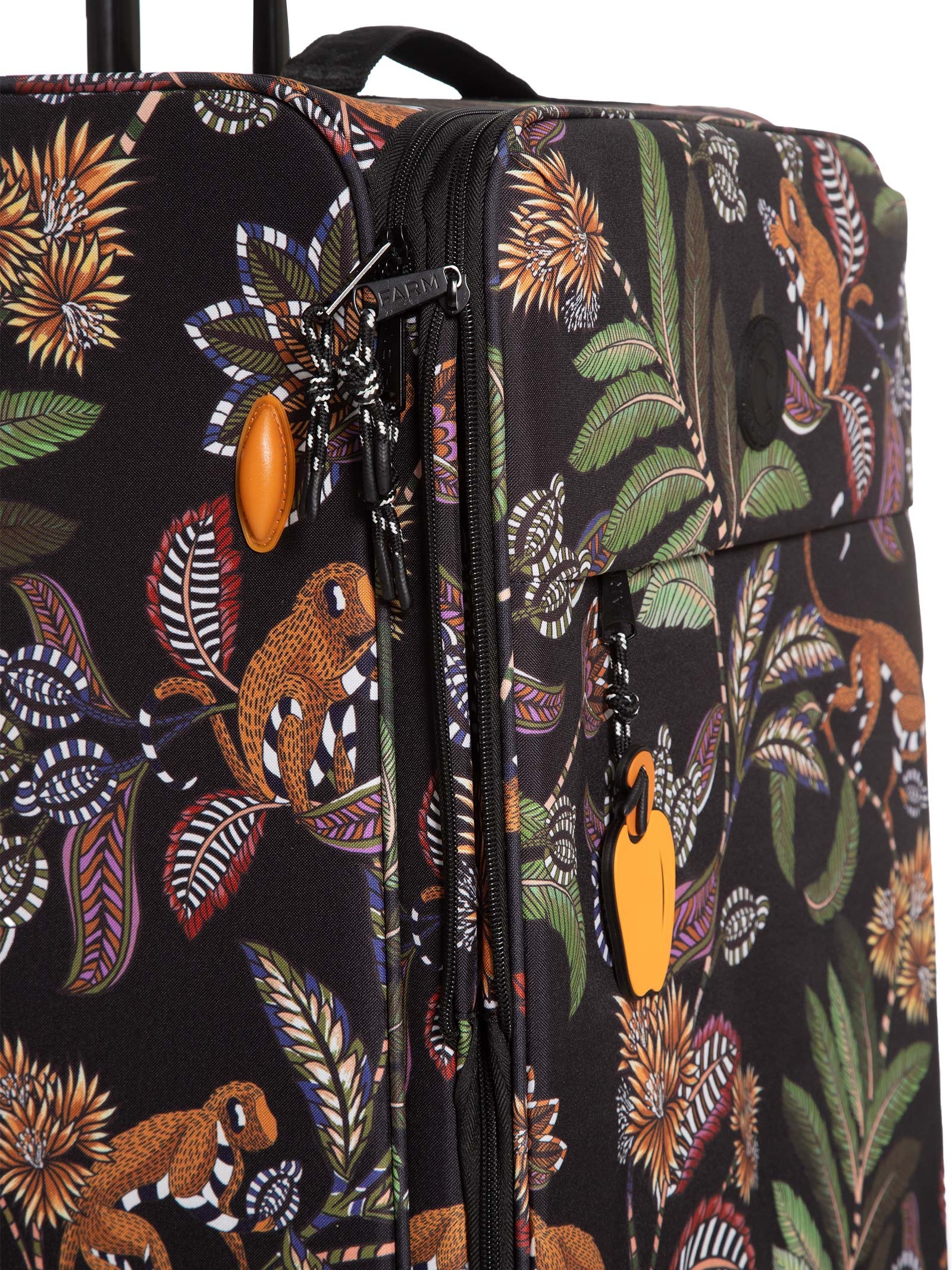 Mala Feminina Me Leva M Festa De Caju Preto Farm Etc