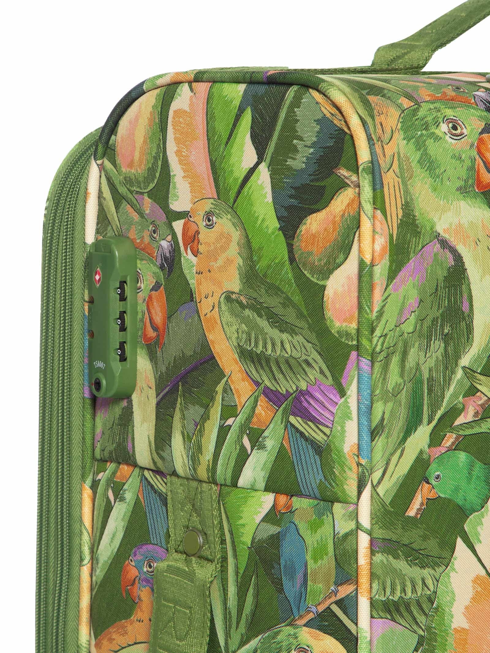 Mala Feminina Me Leva M Floresta De Passarinho Verde Farm Etc