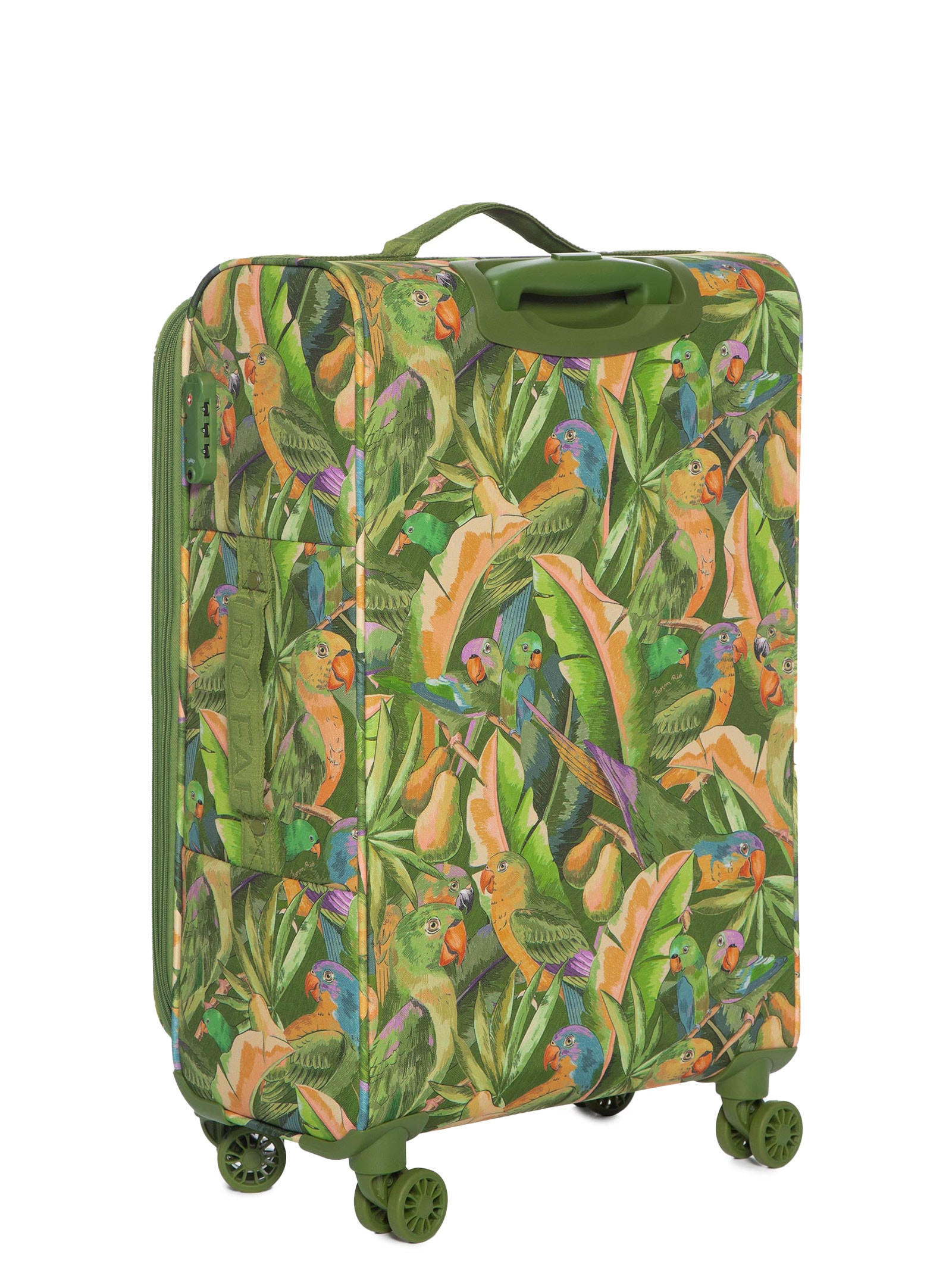 Mala Feminina Me Leva M Floresta De Passarinho Verde Farm Etc