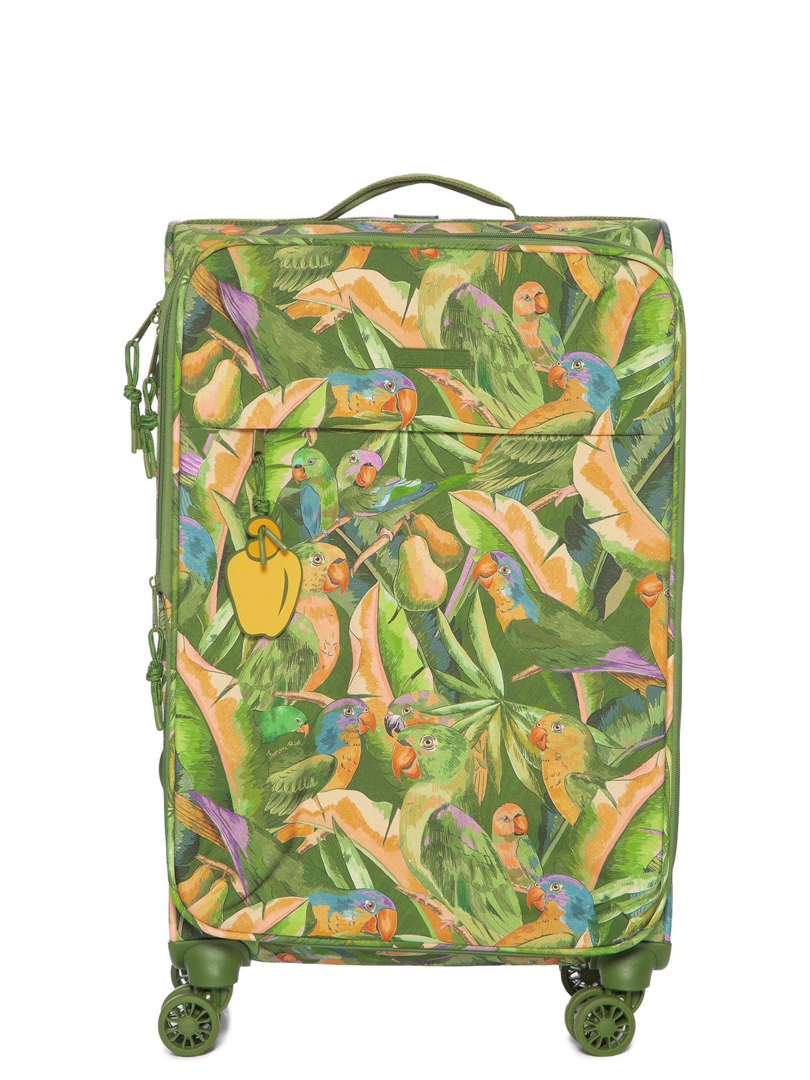 Mala Feminina Me Leva M Floresta De Passarinho Verde Farm Etc