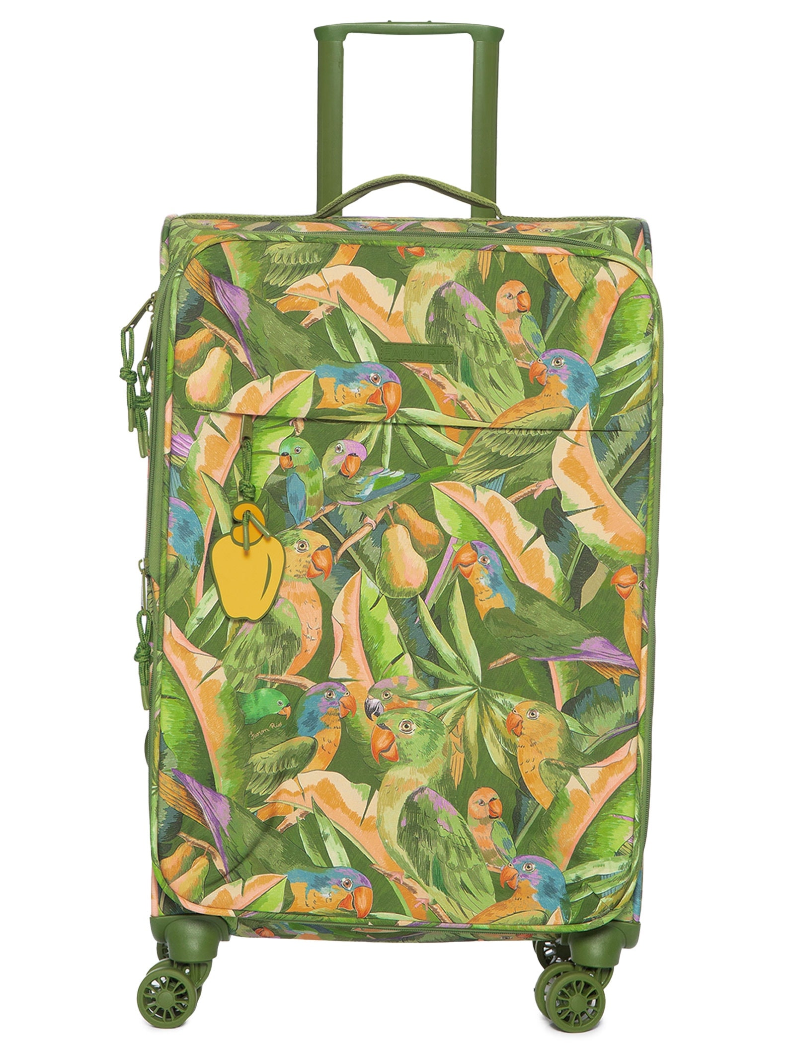 Mala Feminina Me Leva M Floresta De Passarinho Verde Farm Etc