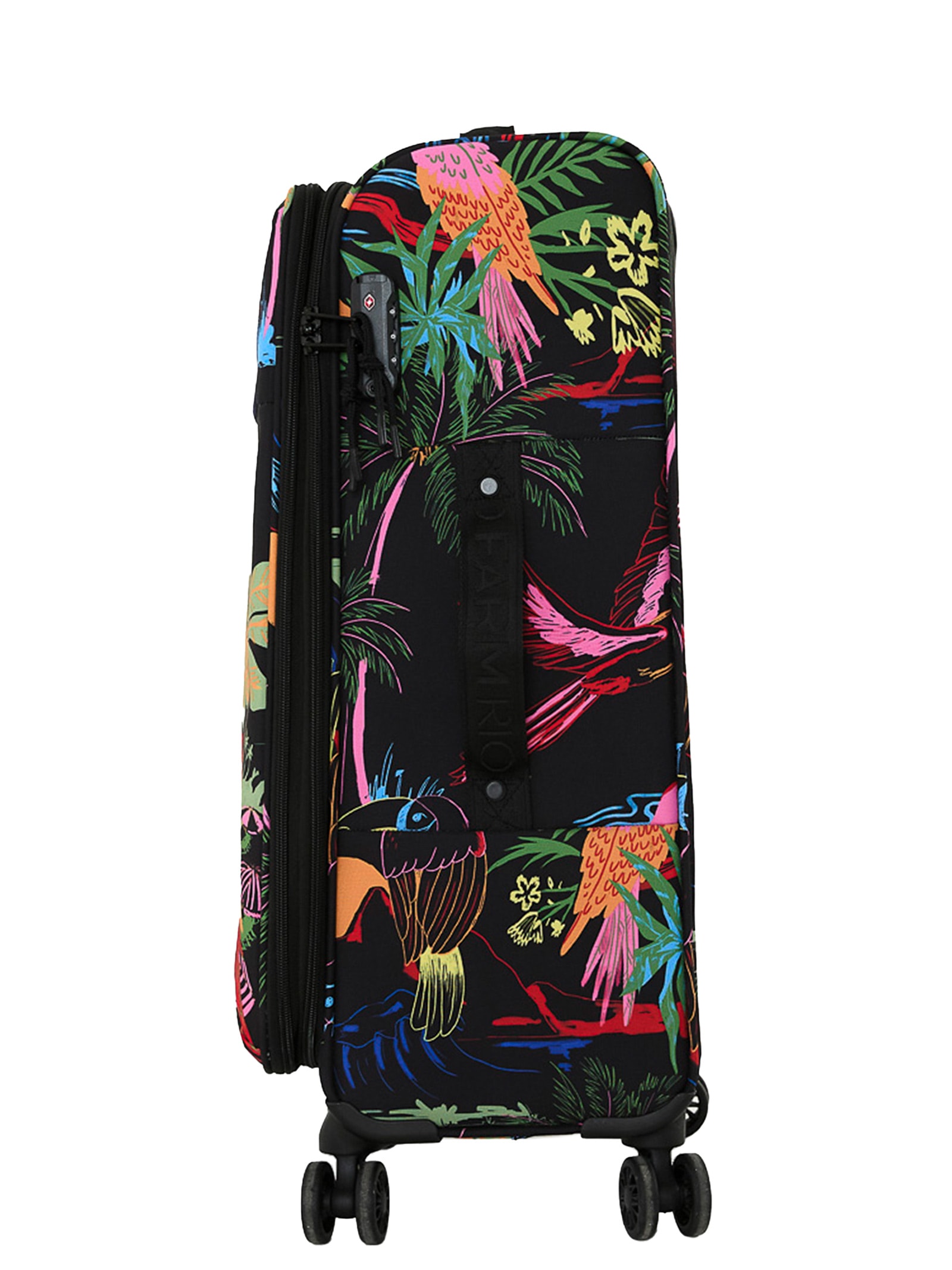 Mala Feminina Me Leva M Voo Descoladinha Preto Farm Etc